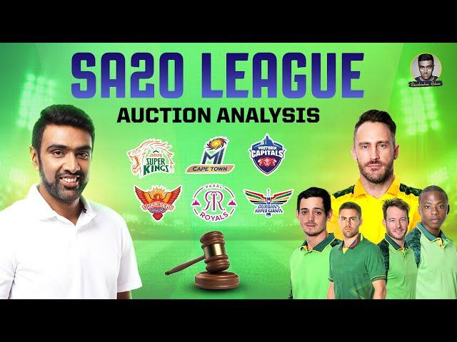 The Rise of SA20 League: Auction Analysis | Around the World of Cricket | R Ashwin #SA20