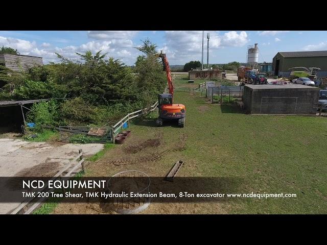 TMK 200, TMK EXTENSION BEAM 8 TON EXCAVATOR