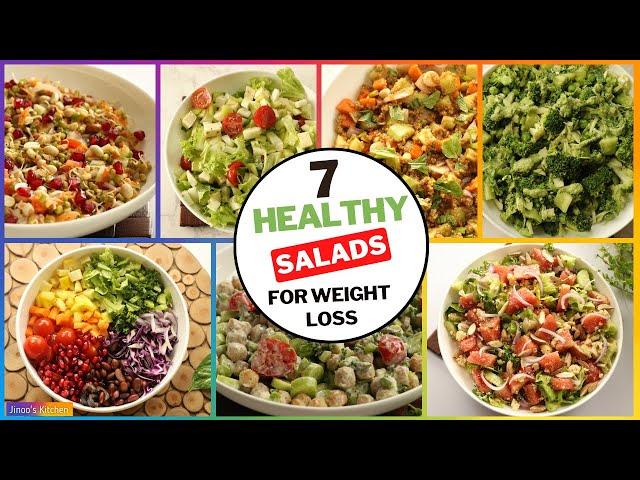 Healthy Salads for Weight Loss: 7 Healthy Salad Recipes for Rapid Weight Loss | Fresh & Flavorful