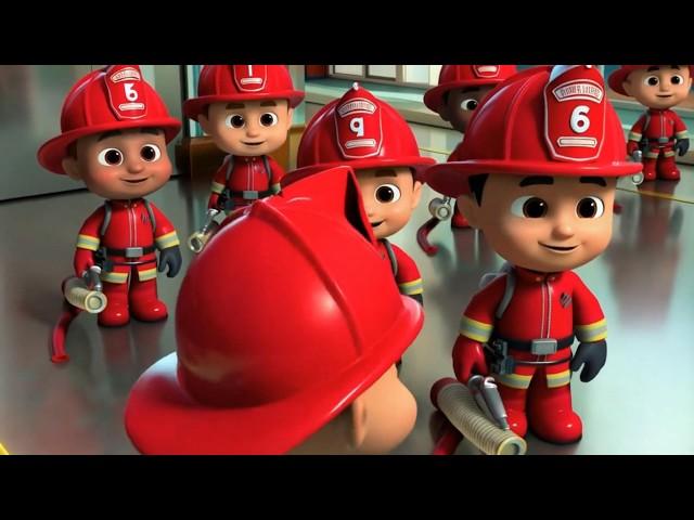  Brave Hearts in Action | Firefighter Song for Kids | Community Helpers by Bongo Bongo TV ‍‍