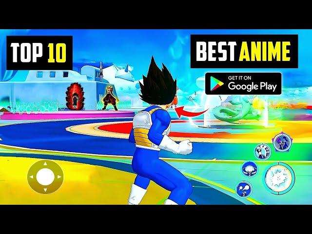 Top 10 Best ANIME Games For Android In 2024 | Top 10 New Anime Games For Android