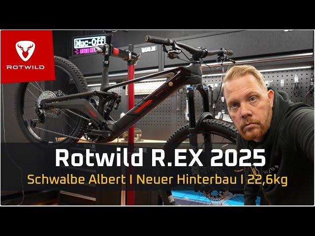 Rotwild R.EX Core 2025 I Shimano EP 801 I Schwalbe Radial I Fox I Magura MT5 I Flightcheck I Watzup