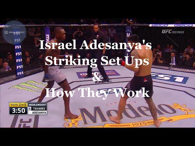 Israel 'The Last Stylebender' Adesanya's Striking Set Ups in MMA