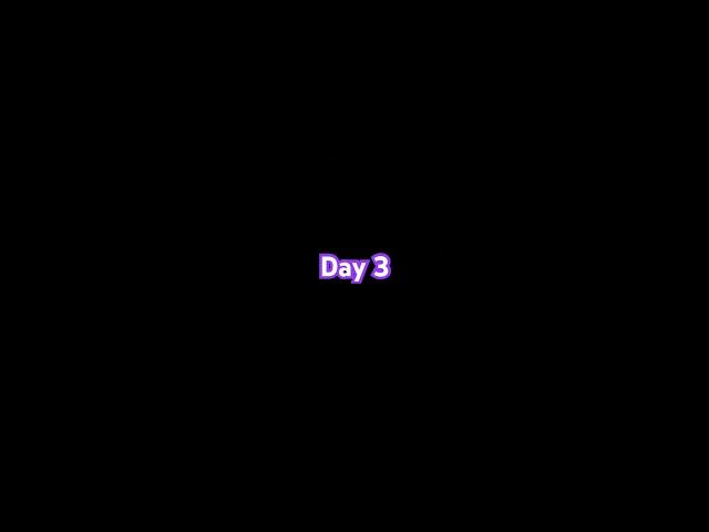 Daily Black Screen day 3