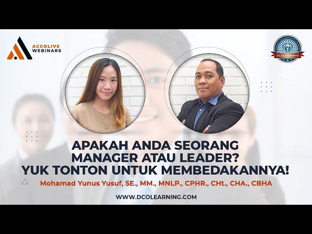 Bagaimana Membedakan Seorang Manager Dan Leader?