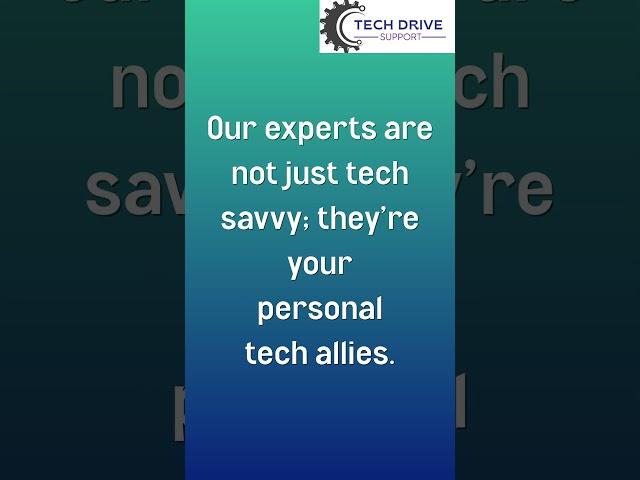 TechDrive Support Inc. – Your journey to seamless technology starts here! #tech #techhelp