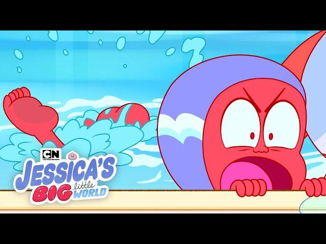 Pool School!  | Jessica's Big Little World | Cartoon Network