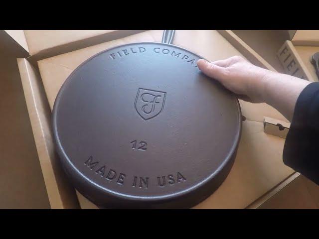 Field Company Cast Iron Unboxing No. 6 & No. 12 Skillets | 03/17/2022