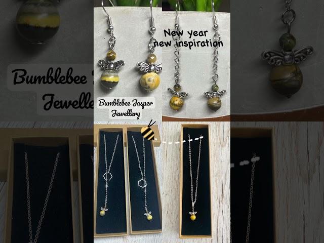 Bumblebee jasper jewellery .magical colección. Original and unique design with the power of gemstone