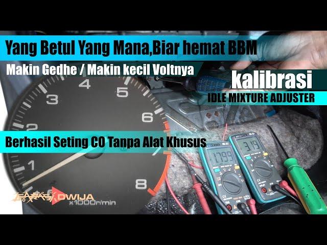 Seting CO IMA Sensor Baiknya di Volt berapa By Garasi Dwija