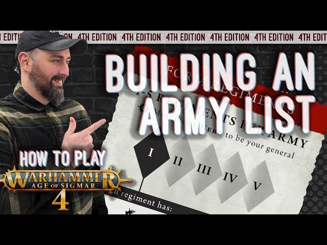 Beginners Guide to building an Army List in Age of Sigmar 4