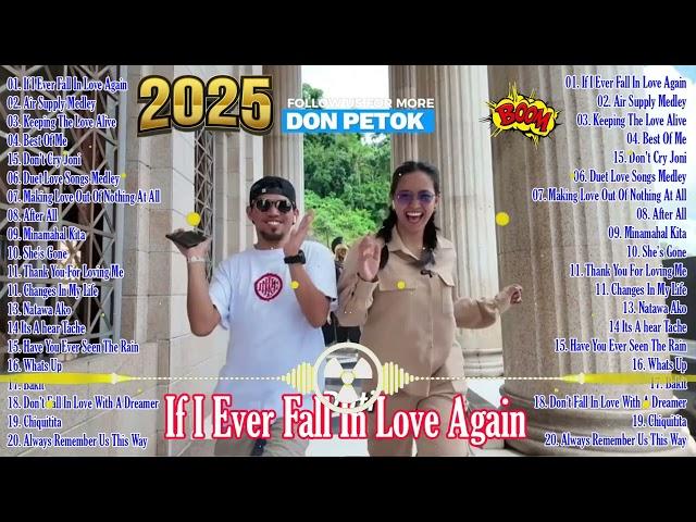 The Numocks Duet cover Nonstop Playlist 2025  Opm Love Songs  Don Petok duet love songs 2025 