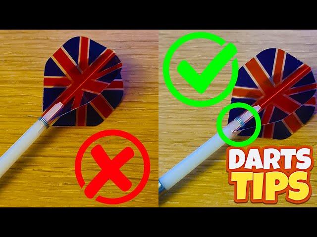 Darts Tips! Stop Your Flight From Falling Out! #shorts