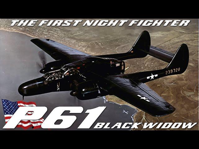 P-61 Black Widow | The American Night Fighter | WW2 Twin Engine Named for the North American Spider