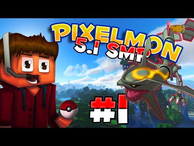 Pixelmon SMP Ep. 1 - 'STARTING WITH SHINY RAYQUAZA!' - (Pixelmon Season 1 Episode 1 Pixelmon Update)