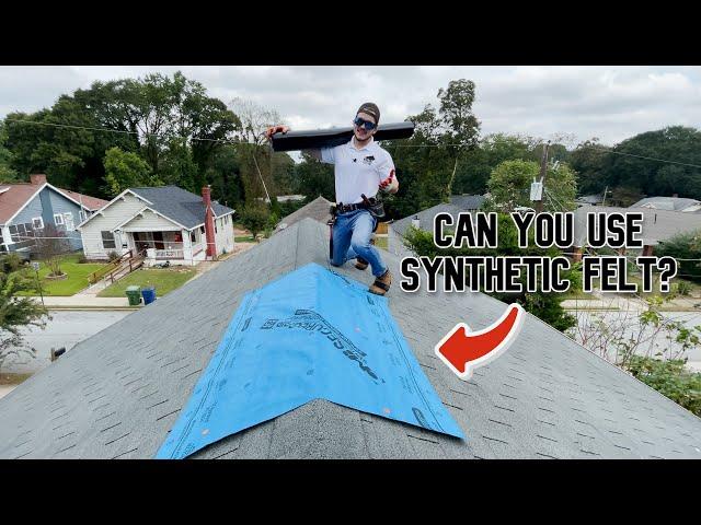 How To: Tarp a Ridge in a Post Storm Enviroment (Synthetic Felt)