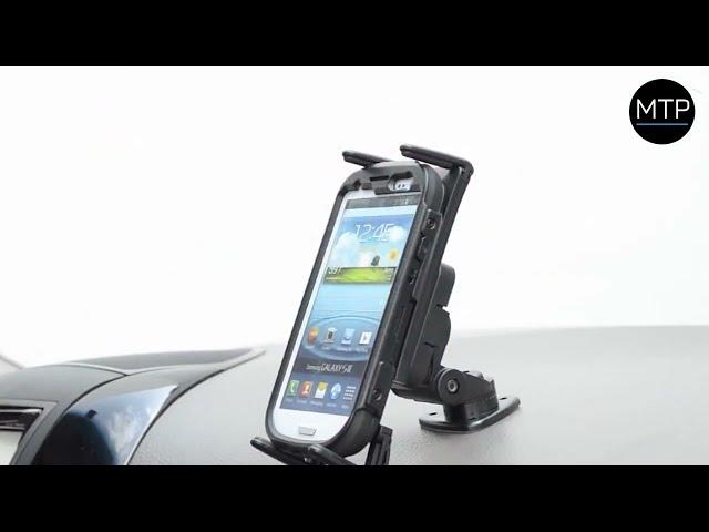 MyTrendyPhone / Arkon SM628 Slim-Grip Ultra Multi Angle Bilholder- Adhesive Dash / Console Mount