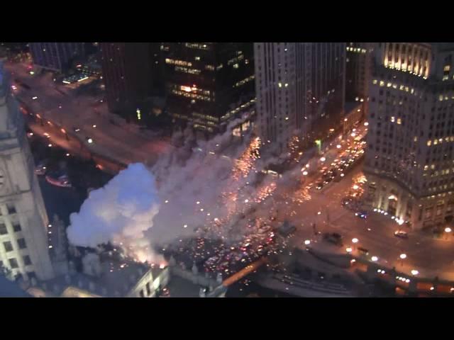 Best View -- Transformers 3 Chicago HUGE Explosions multiple buildings!