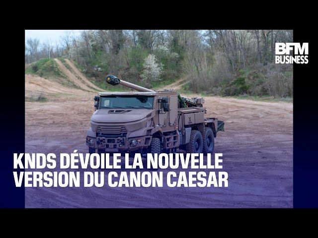 KNDS dévoile la nouvelle version du canon Caesar