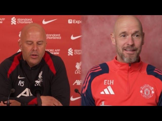 THE TEAM EXCITED AND ‘HUNGRY’ | Erik Ten hag & Arne Slot Pre-Match Interview |ManUnited vs Liverpool