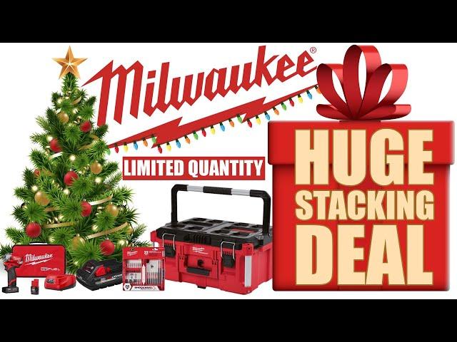 The STACKING MILWAUKEE TOOL DEAL You Wanted For The Holidays!