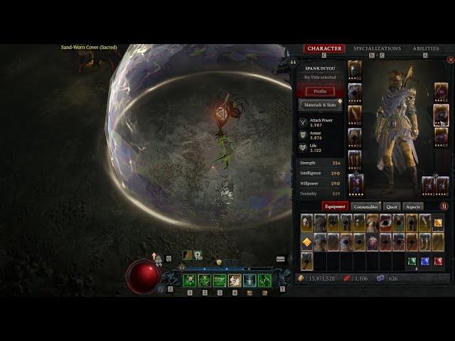 Best EXP in season 1 - 17 million per hour - Diablo 4