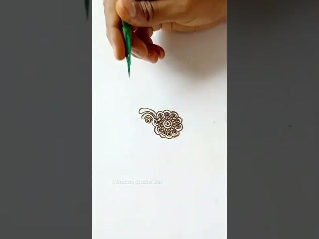 #Shorts Rakhi Mehndi design for beginners||Priyanka Mehndi Art||