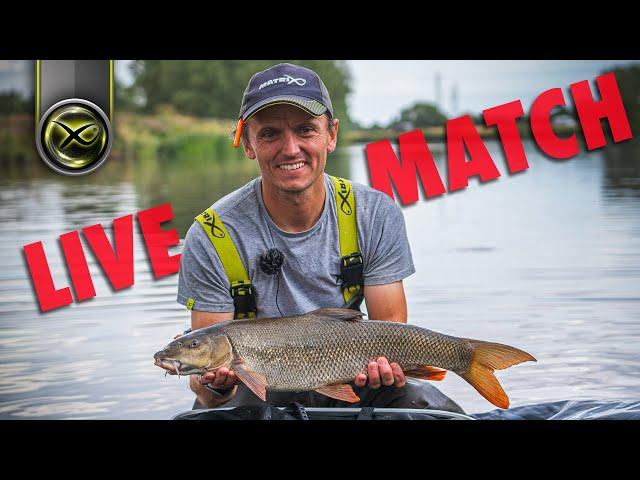 LIVE MATCH FISHING VIDEO! Big River - Big Barbel