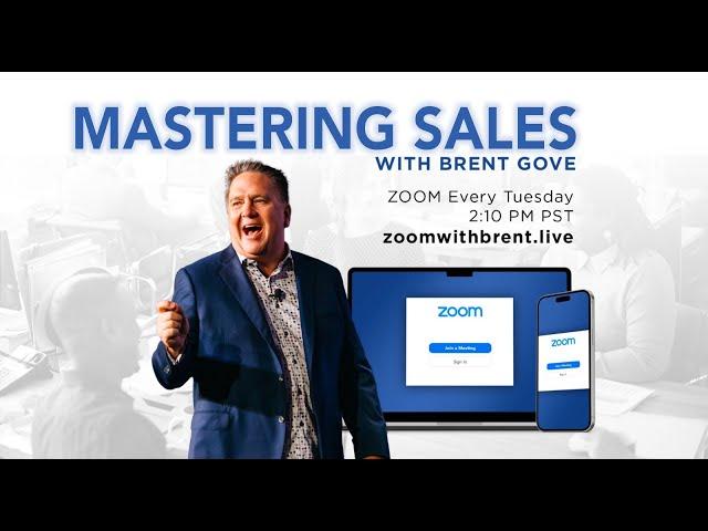 Mastering Sales with Brent Gove 17 September 2024