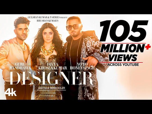 Designer (Full Video) Guru Randhawa, Yo Yo Honey Singh Ft. Divya Khosla Kumar | Mihir G | Bhushan K