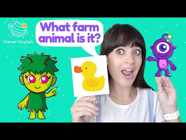 Learn Farm Animal Vocabulary | Explore Planet English