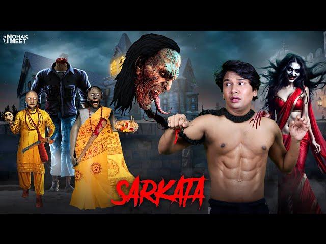 SARKATA VS GRANNY SHORT FILM : ग्रैनी | HORROR GAME GRANNY : CHAPTER 2 - SLENDRINA || MOHAK MEET