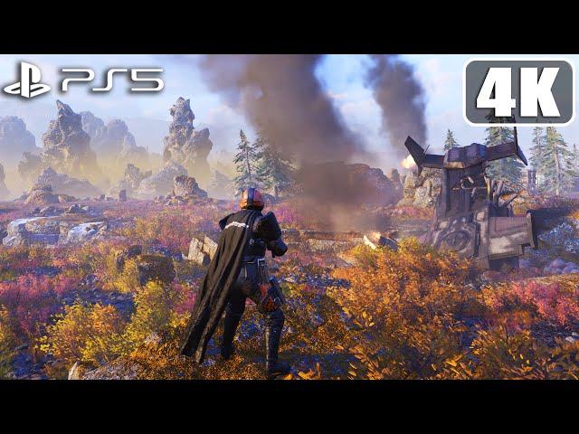 Helldivers 2 PS5 Gameplay [4K 60FPS]