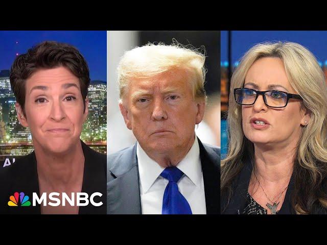 Maddow’s bombshell reporting: Trump trying to pay Stormy Daniels to be quiet again