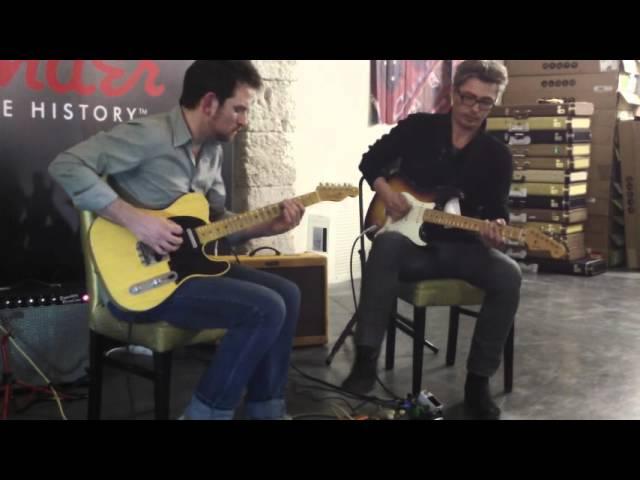 Brice Delage et Franck Manouvrier impro Custom shop Fender