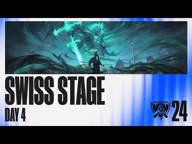 TES vs. FNC | SWISS Day 4 | 2024 Worlds | Top Esports vs Fnatic