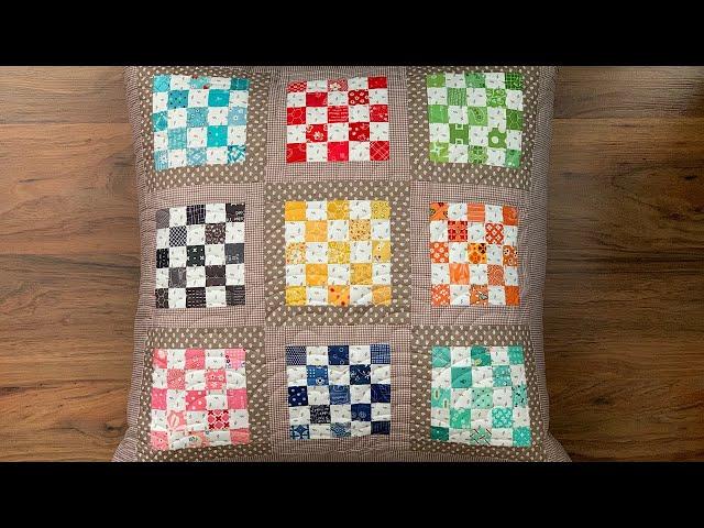 Sew Your Stash Series #4 - 14" Chex Mix Quilt Block & 7" Chex Mix Quilt Block Tutorial