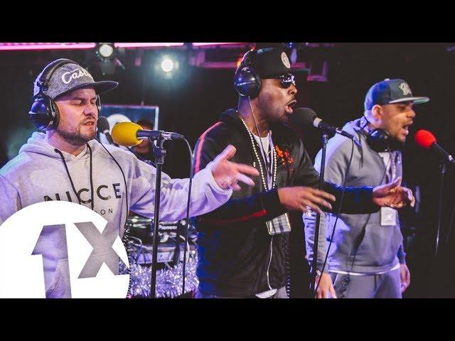 Mollie Collins, Skibadee, Eksman, and Harry Shotta @ 1Xtra's Xmas Party