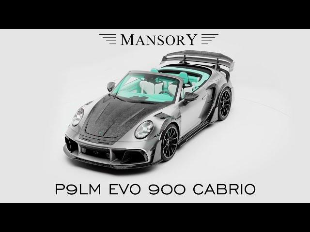 MANSORY P9LM EVO 900 Cabrio based on Porsche 911 Turbo S