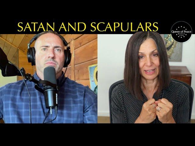 Blind Satan with Scapulars and Sacramentals