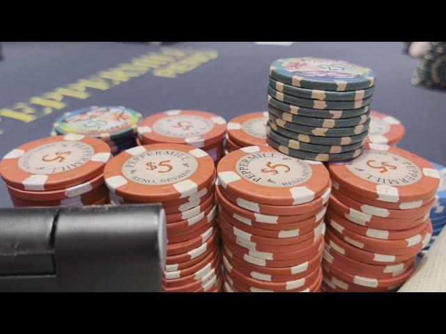 I RIVER TOP SET AND FACE ALL IN JAM!  | Poker Vlog 311