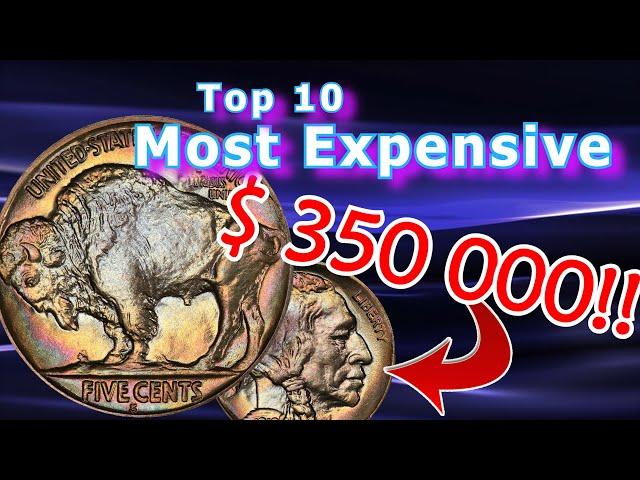 Top 10 Most Expensive Buffalo Nickel Coins of All Time