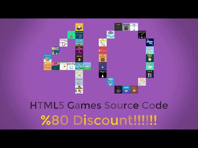 40 html5 games bundle