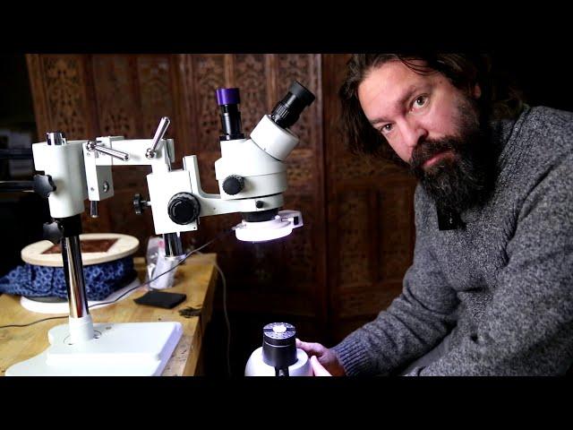 Beginner Hand Engraving: Budget magnification and microscopes