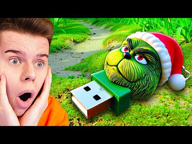 ZNALAZŁEM SEKRETNY PENDRIVE GRINCH w Minecraft!