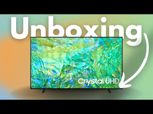 Samsung CU8000 Crystal UHD TV - Unboxing & Setup