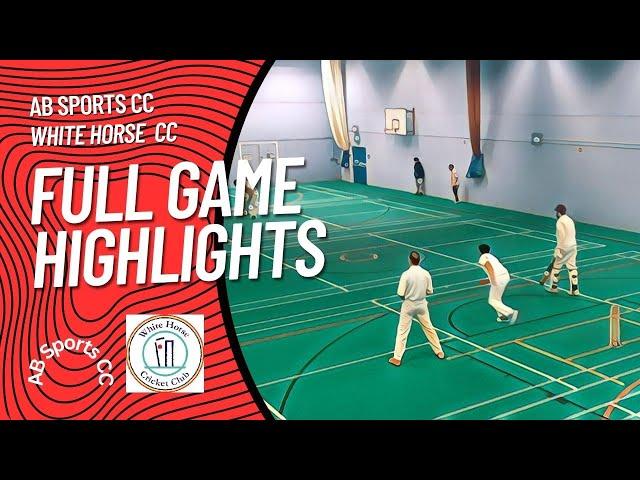 ABSOULTE THRILLER! Match Highlights | AB Sports CC vs White Horse CC | Indoor Cricket Episode 20