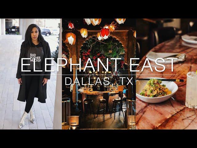 Elephant East | Dallas , TX | Date Night Top 5 Restaurants