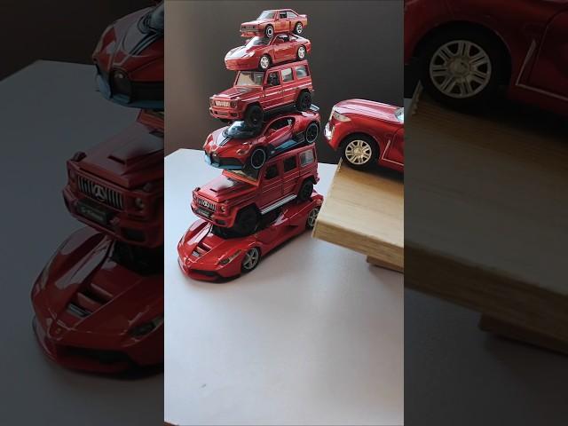 BMW X7 Vs Many Cars #cars #diecast #shorts