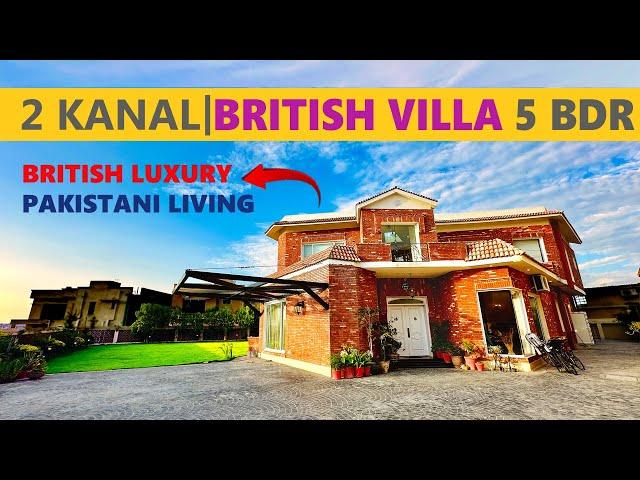 Owner Built Luxury 2 Kanal Furnished BRITISH House for Sale in Bahria Town Islamabad